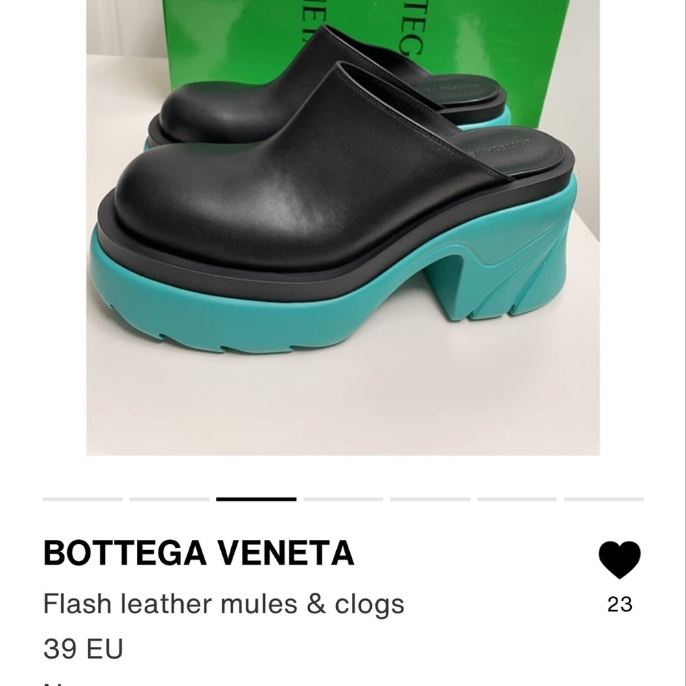 Bottega Veneta slides
